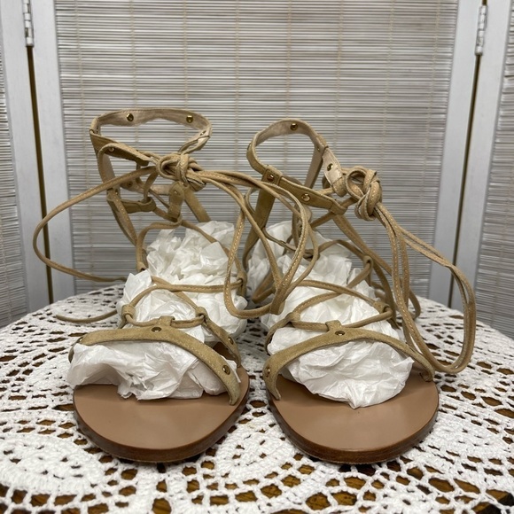 Raye Sage Gladiator Sandals Tan Size 8 - Picture 1 of 7